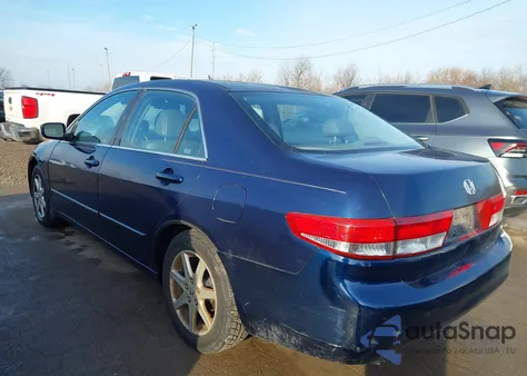 2003 Honda Accord 3.0 Ex из США, поврежденный, VIN 1HGCM66533A040290